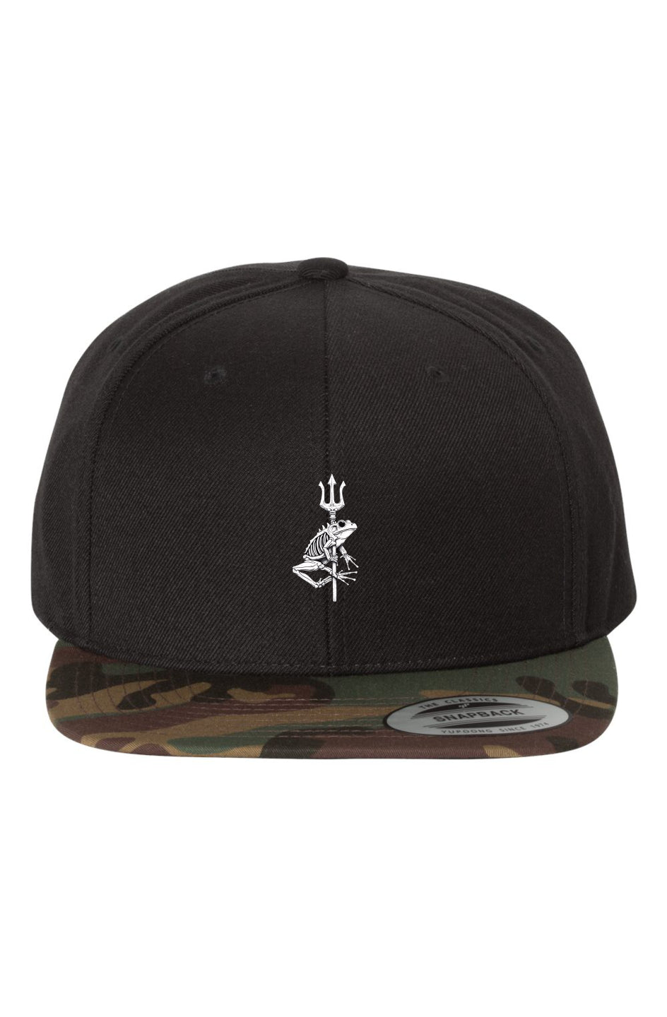 Frog Black Camo Premium Snapback