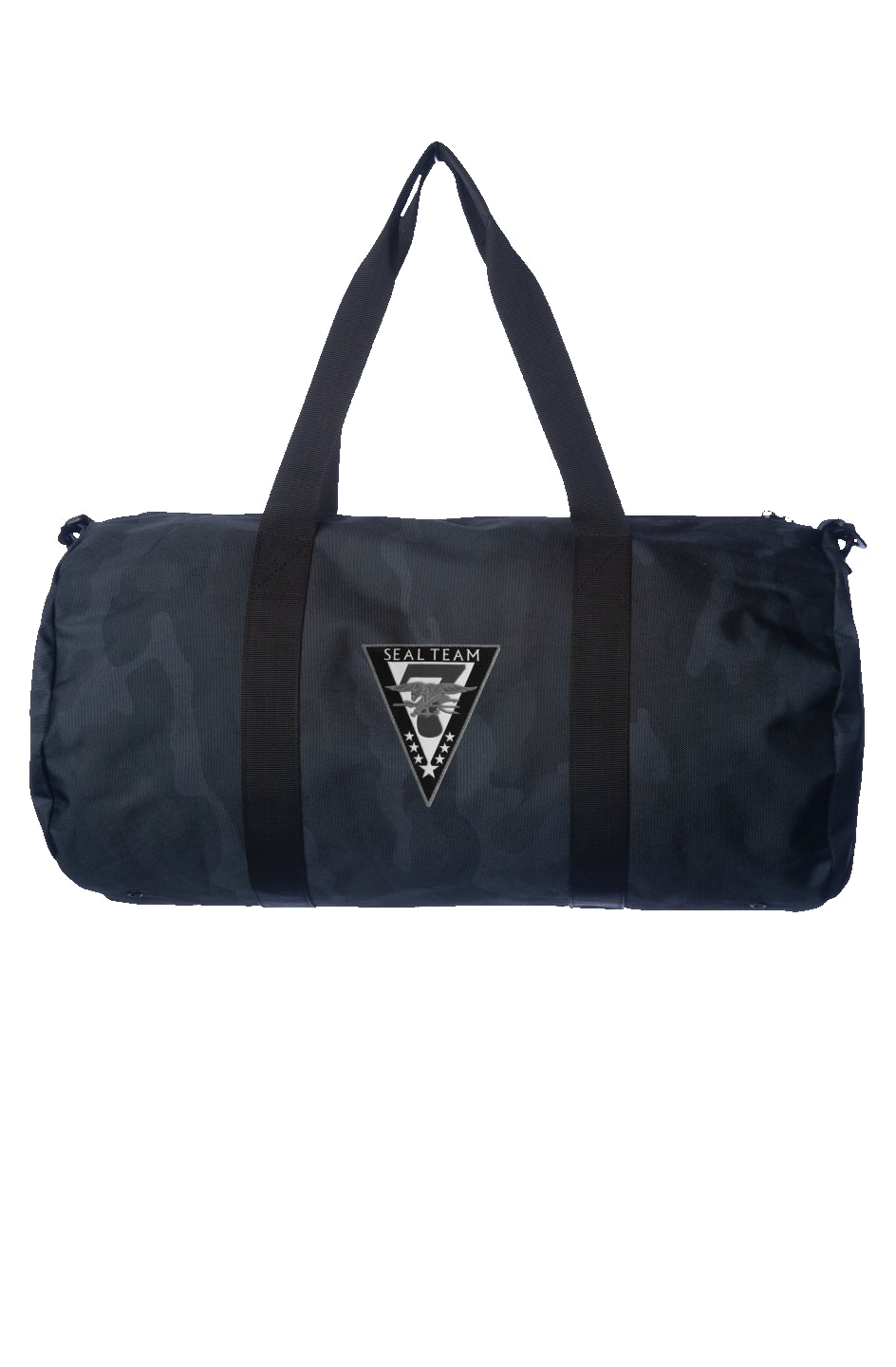 SEAL Team SEVEN Embroidered Logo - Day Trip Duffle Black CAMO