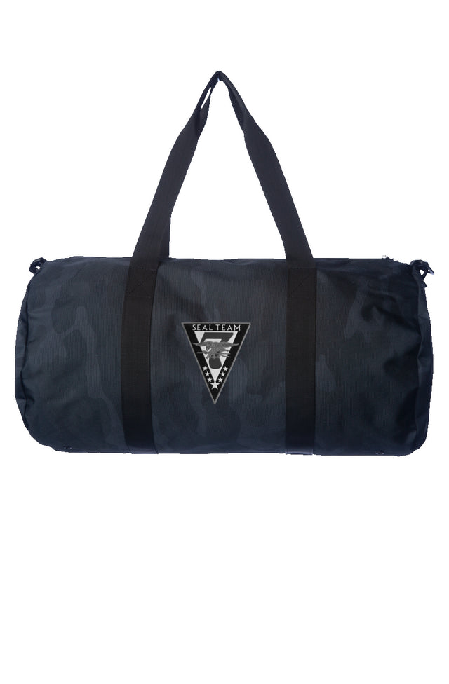 SEAL Team SEVEN Embroidered Logo - Day Trip Duffle Black CAMO