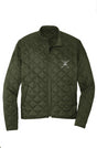 Frogman's Retreat Logo - Diamond Quilted Full-Zip Jacket