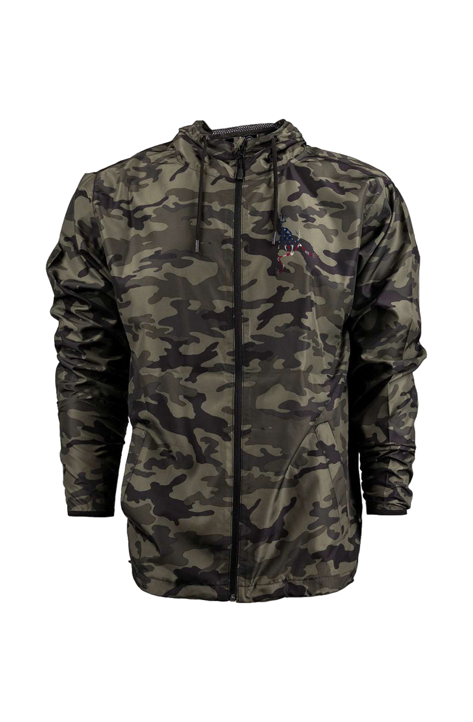 Patriot Bone Frog Green Camo Stormbreaker Jacket