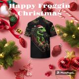 X-Mass Frogs button shirt