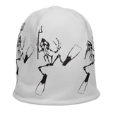 Bone Frog All-Over Print Beanie