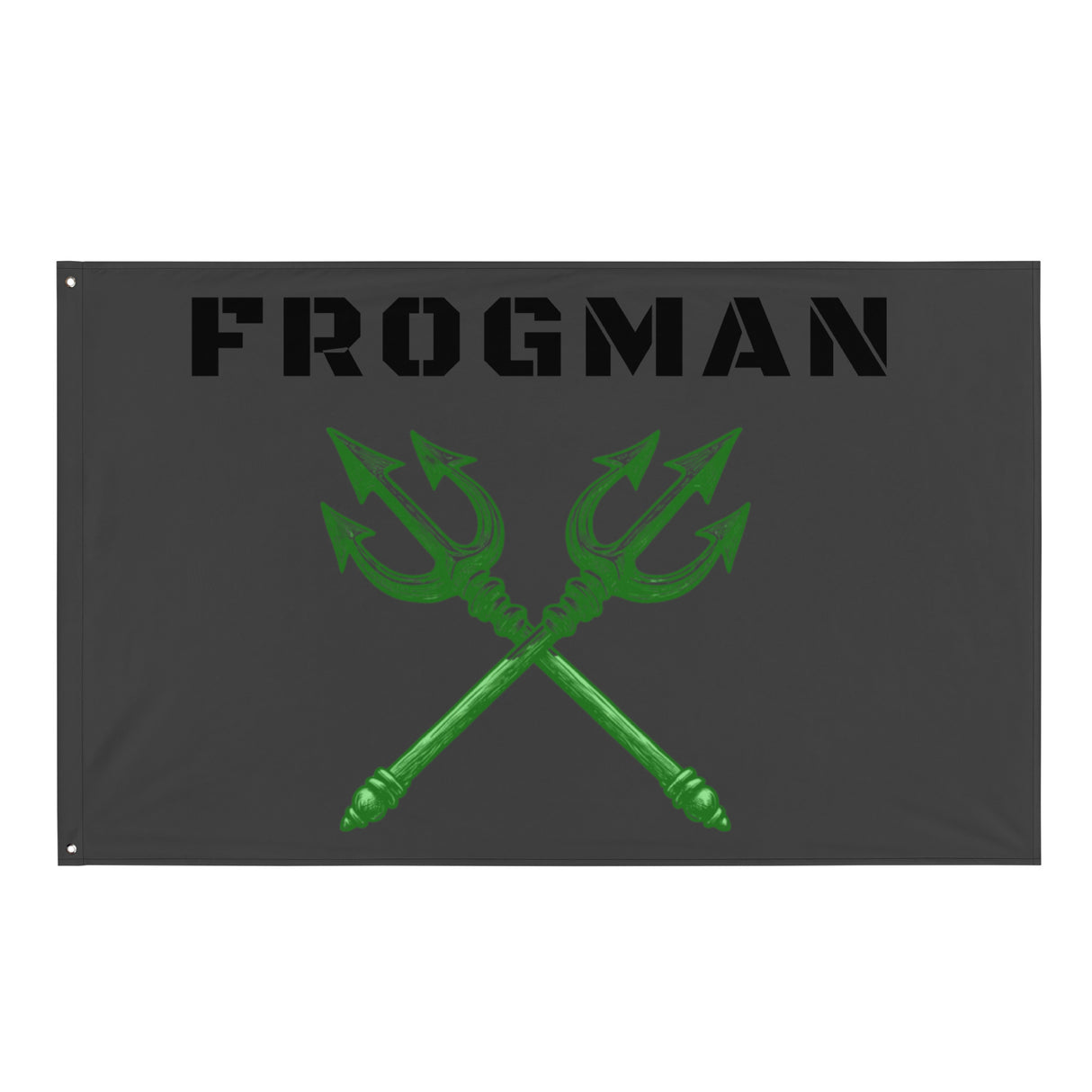 FROGMAN Flag - Personalize with your BUDS class number (UDT-SEALs only)