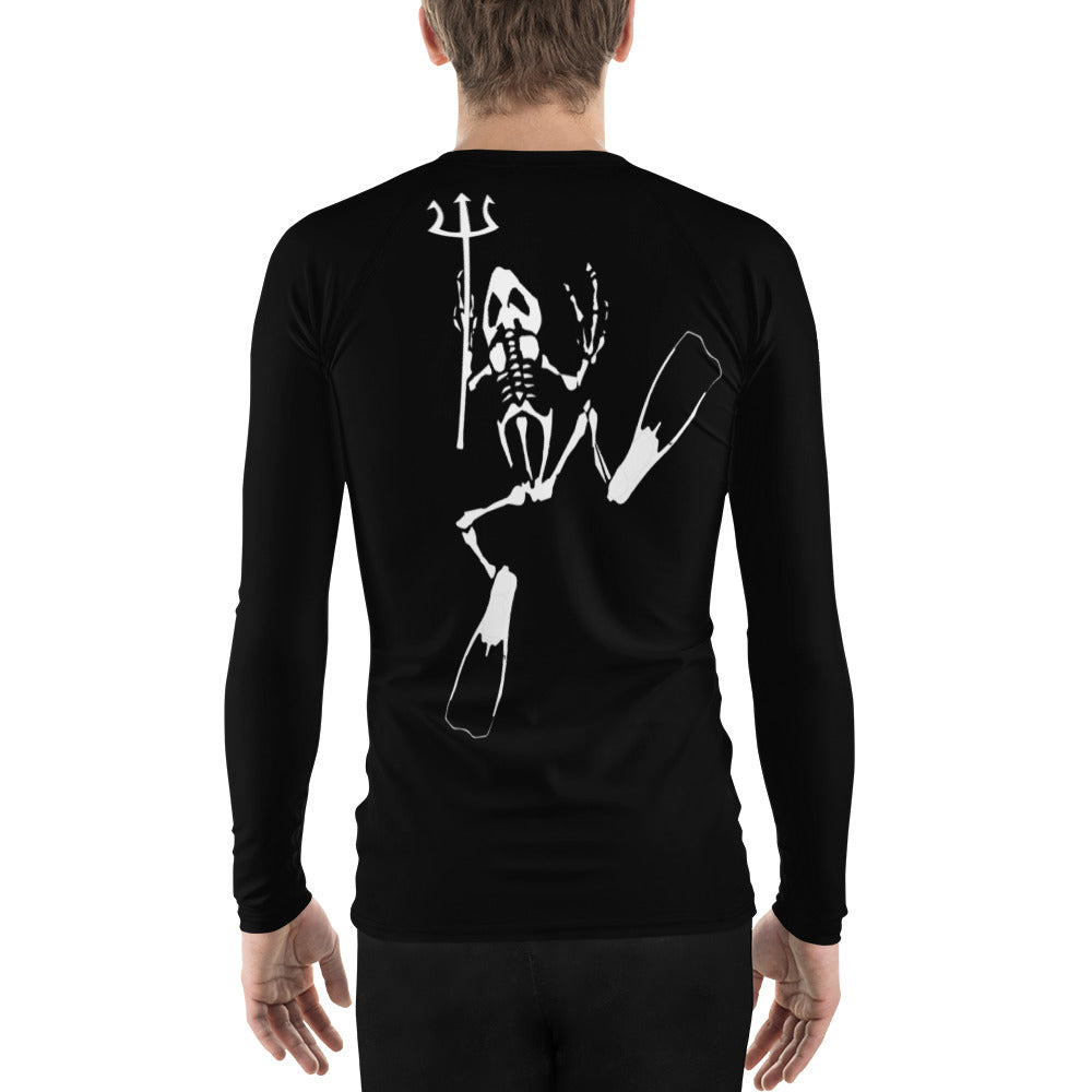 Bonefrog Men's Rash Guard - Black (This is a True Thick Rash Guard - runs tight and should size up when ordering)