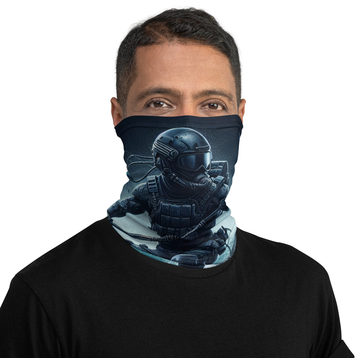 Frogman Surfing Neck Gaiter