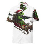 X-Mas Frogs button shirt