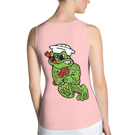 Freddy the Frog Women's Sublimation Cut & Sew Tank Top