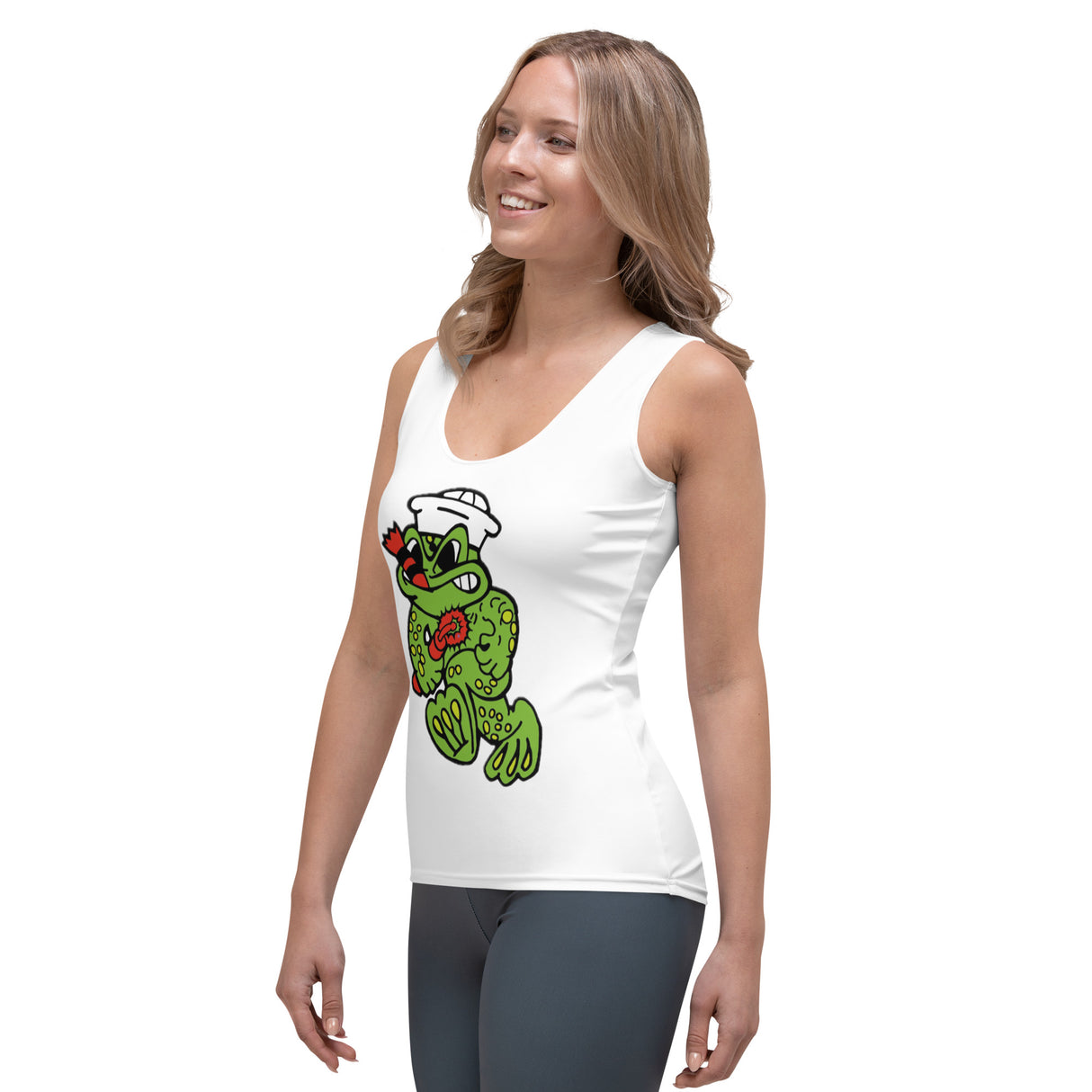 Freddie the Frog Women's Sublimation Cut & Sew Tank Top