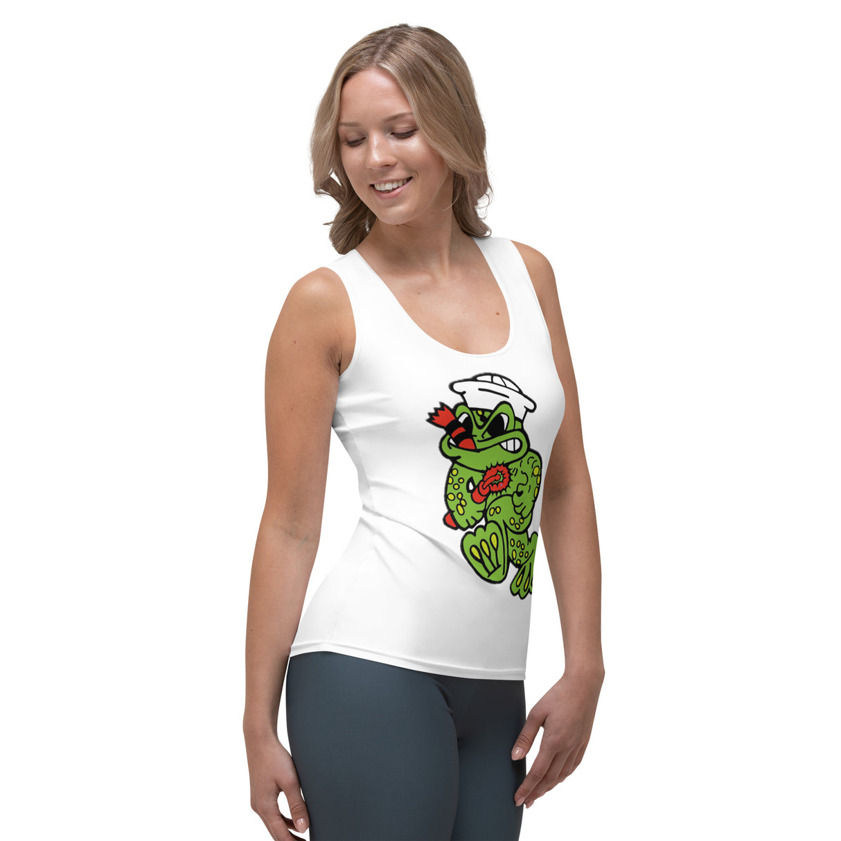 Freddie the Frog Women's Sublimation Cut & Sew Tank Top