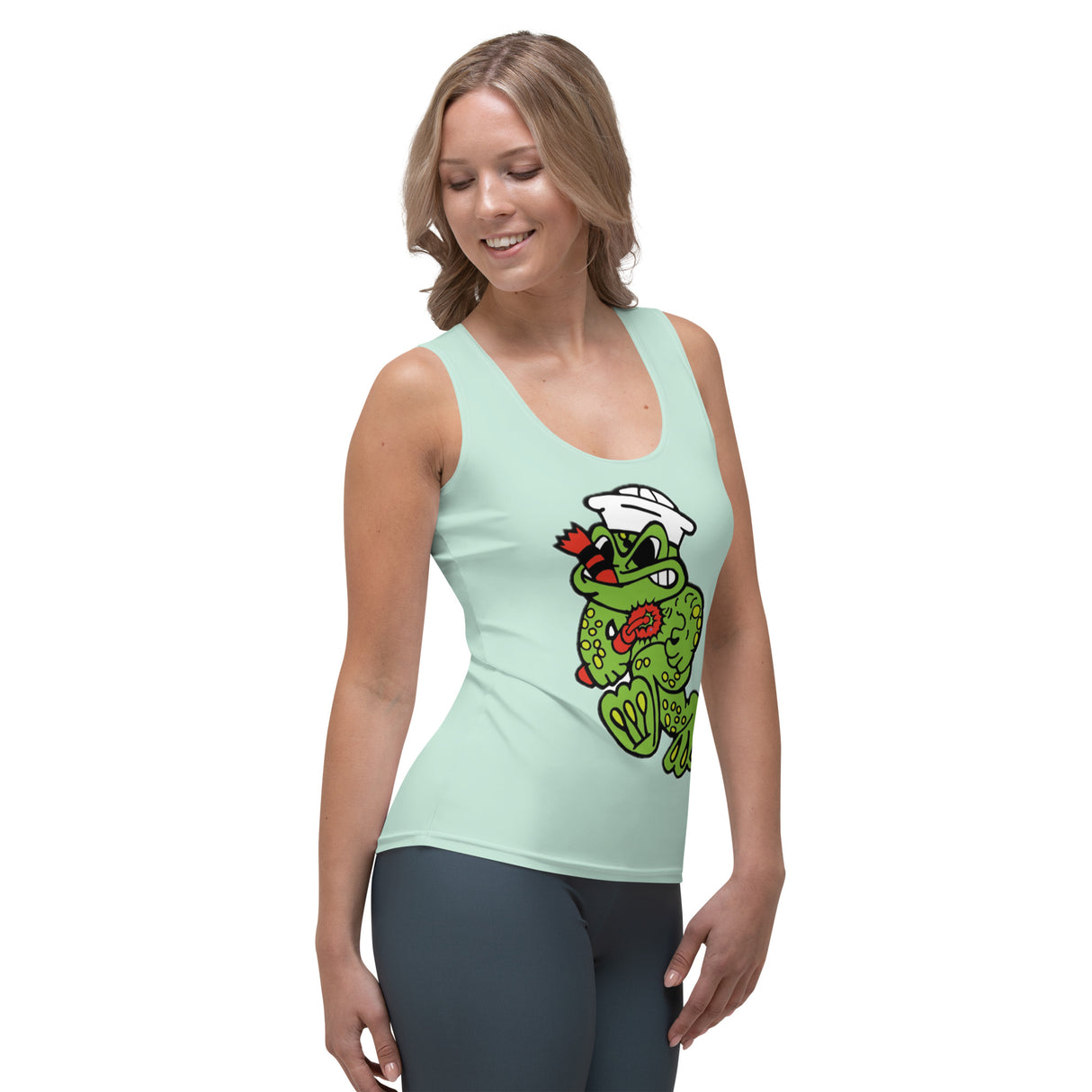 Freddy the Frog Women's Sublimation Cut & Sew Tank Top