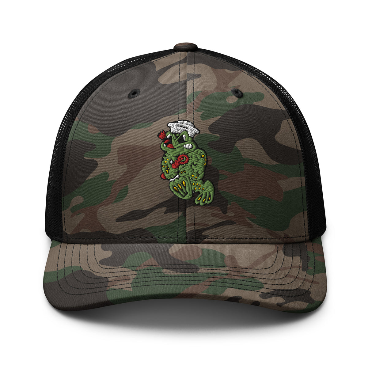 Freddy Frog Camouflage trucker hat