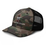 Frogman Down Memorial Camouflage trucker hat