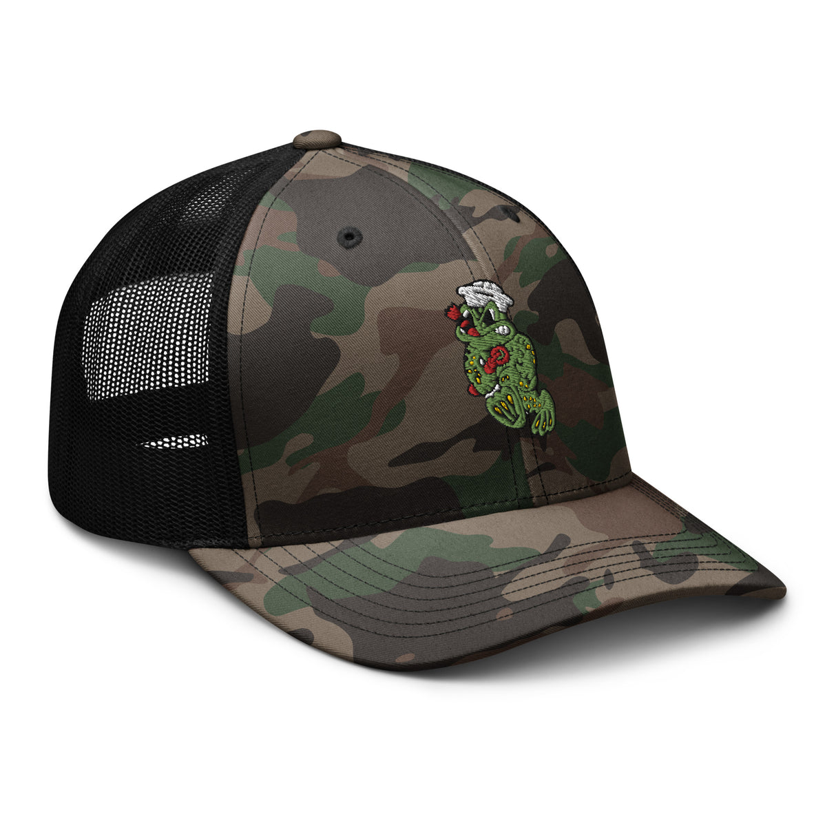 Freddy Frog Camouflage trucker hat