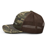 Frogman Down Memorial Camouflage trucker hat