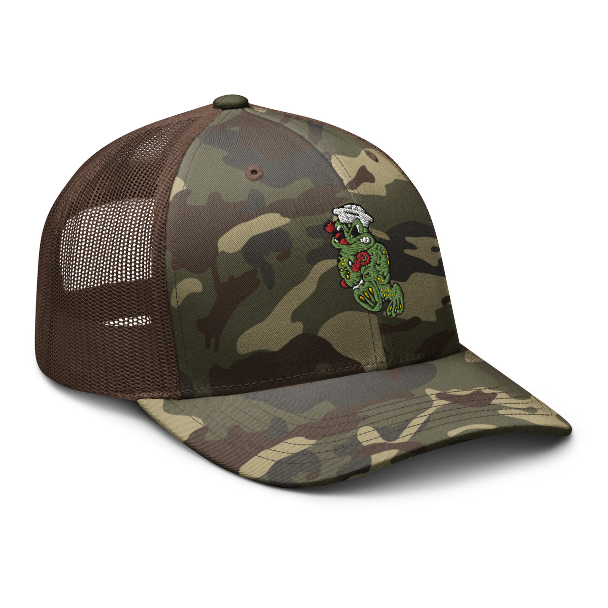 Freddy Frog Camouflage trucker hat