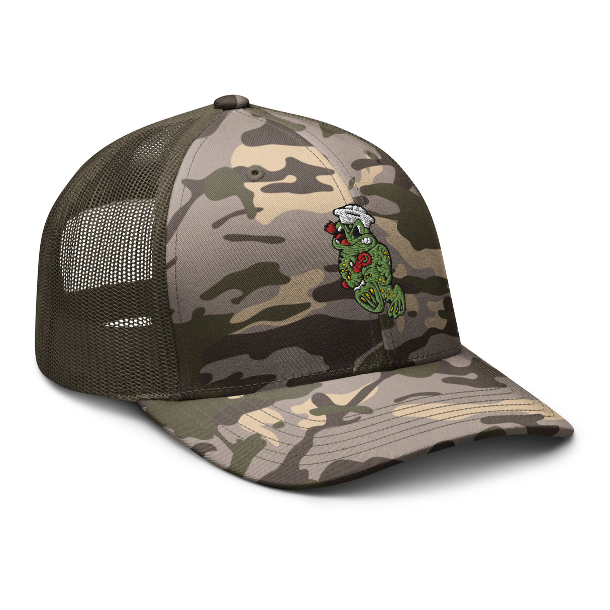 Freddy Frog Camouflage trucker hat