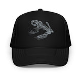 Resting Frog Foam trucker hat