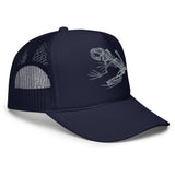 Resting Frog Foam trucker hat