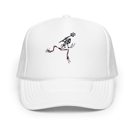 Bone Frog Foam trucker hat