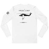 Helo Cast - MENS Long Sleeve Fitted Crew