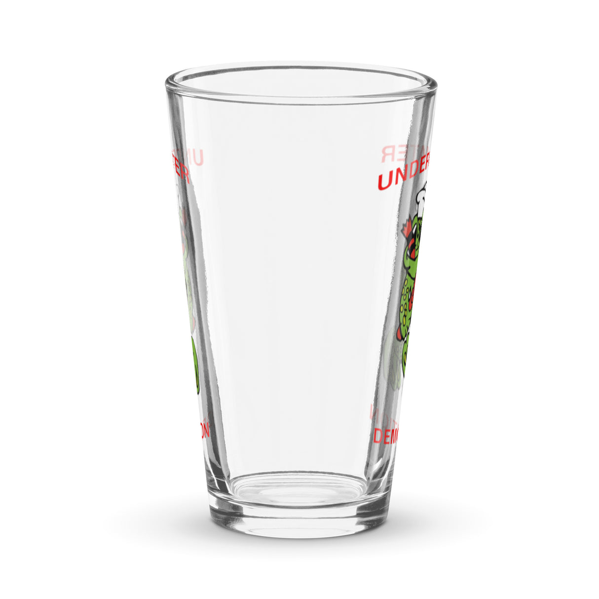 Freddie the Frog - UDT - Shaker pint glass