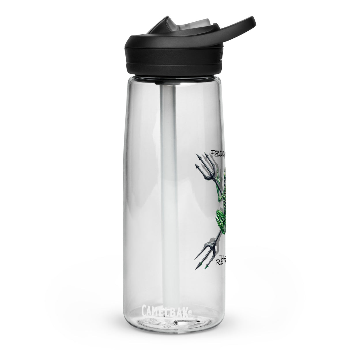 Frogman's Retreat Sports Water Bottle