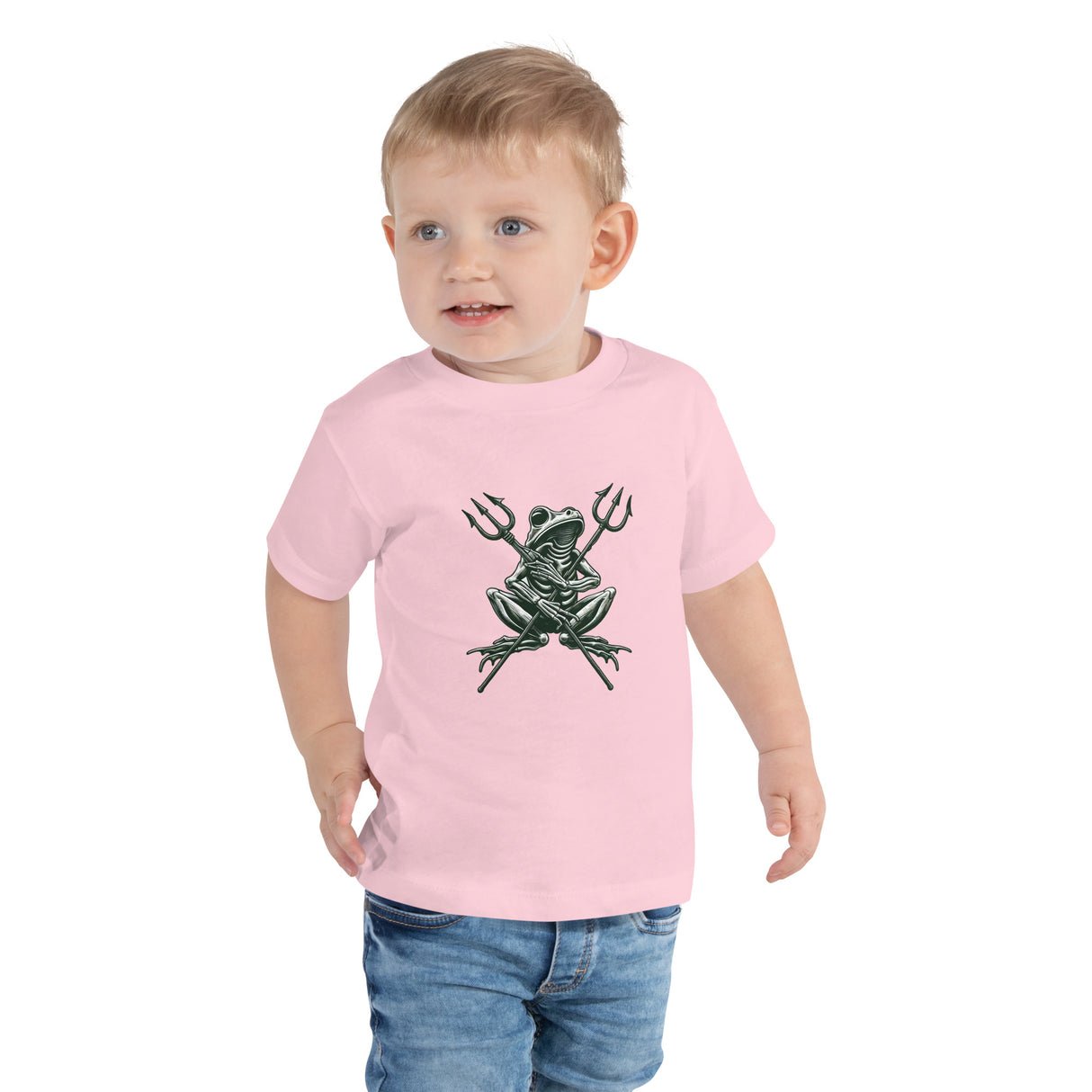 Kids Toddler Short Sleeve Tee - 100% Combed and Ring-spun Cotton