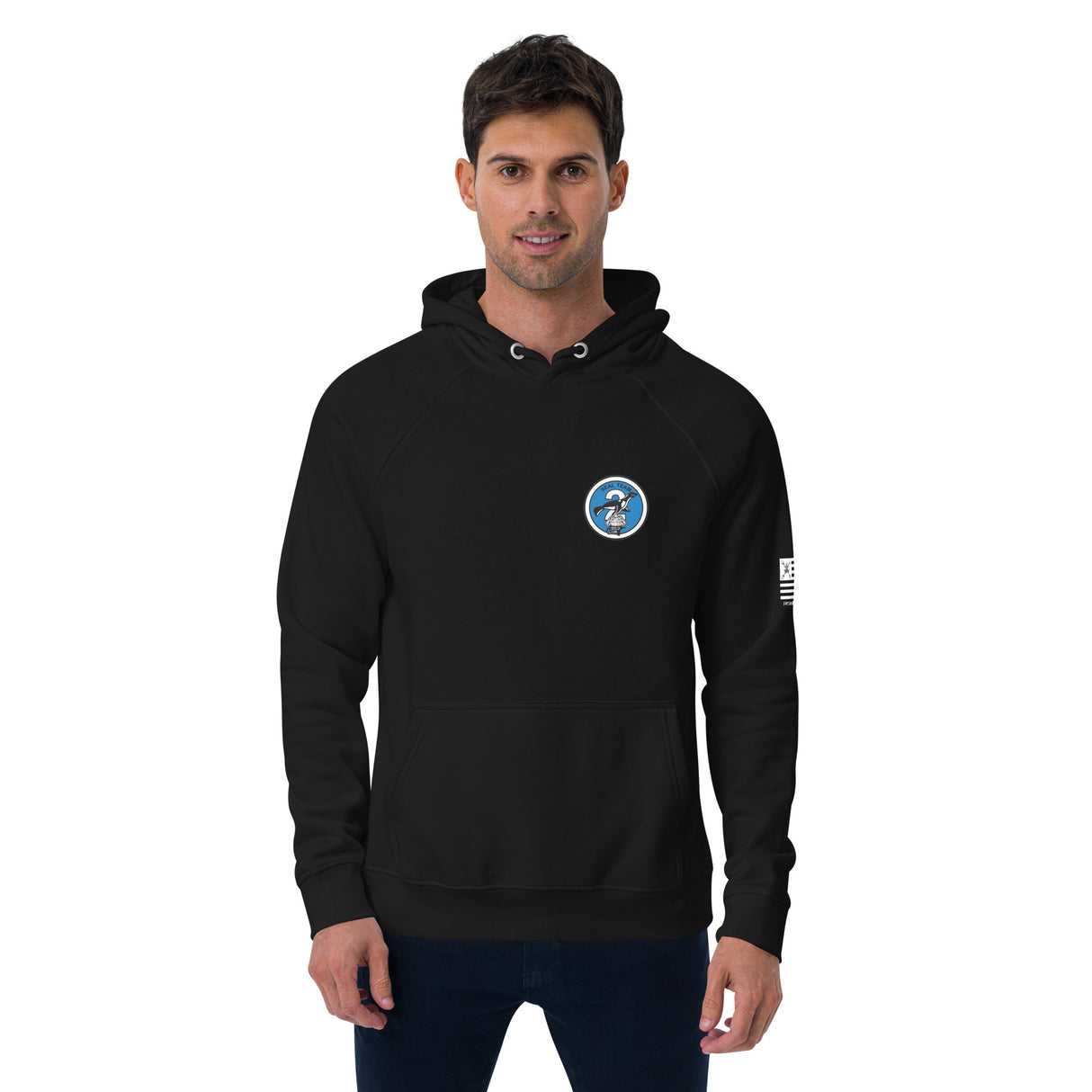 SEAL Team TWO Unisex eco raglan hoodie