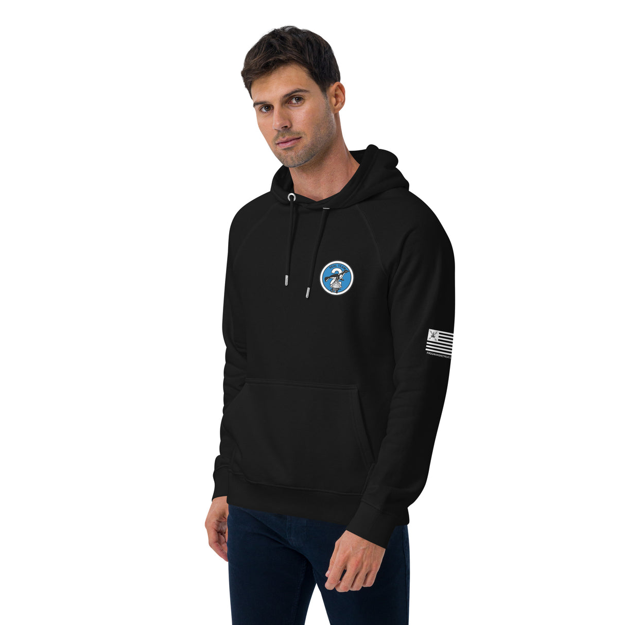 SEAL Team TWO Unisex eco raglan hoodie