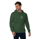 Winter Warfare Frog Unisex eco raglan hoodie