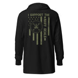 Patriotic Supporter Lightweight Hooded long-sleeve tee