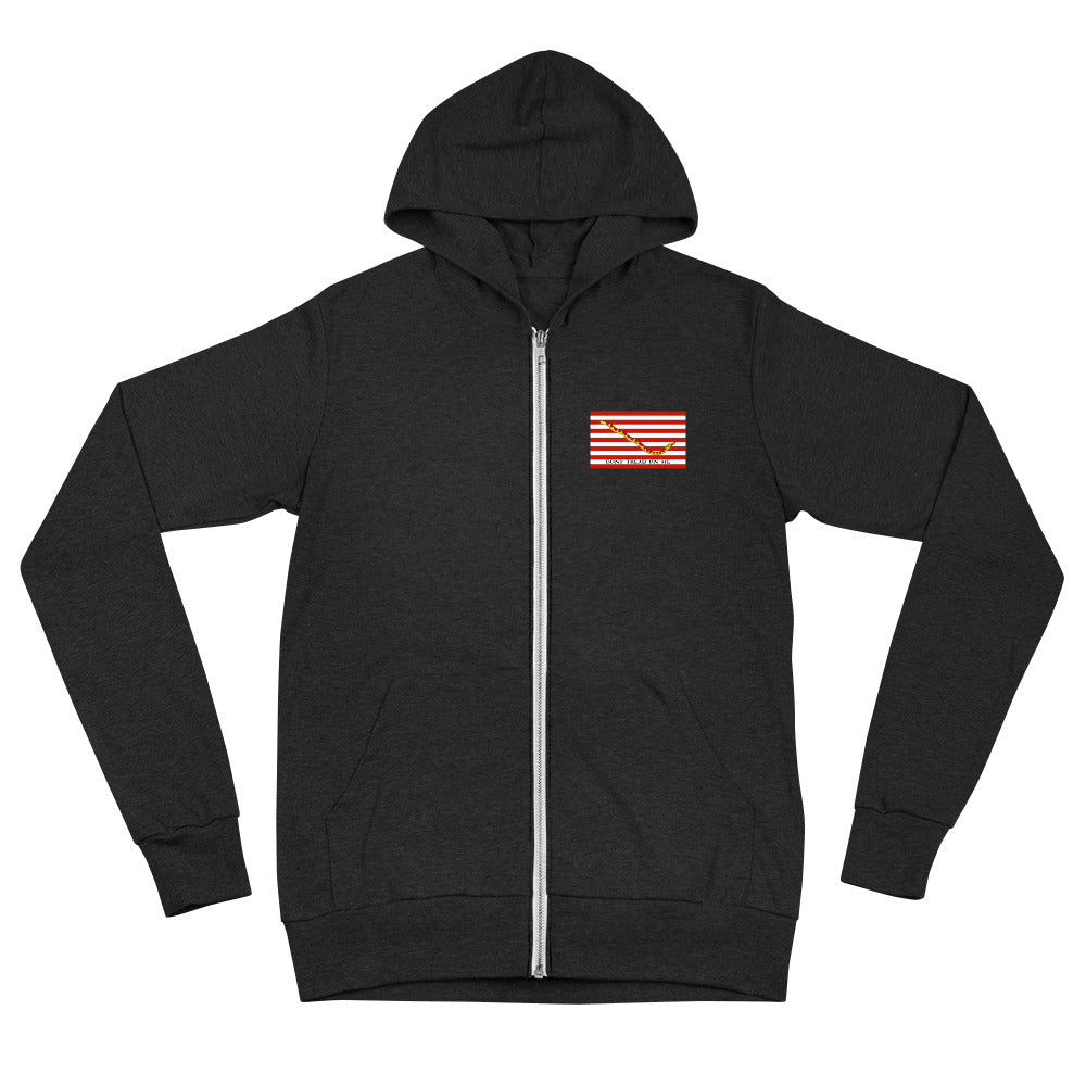 Independence Day  1776 Unisex zip hoodie