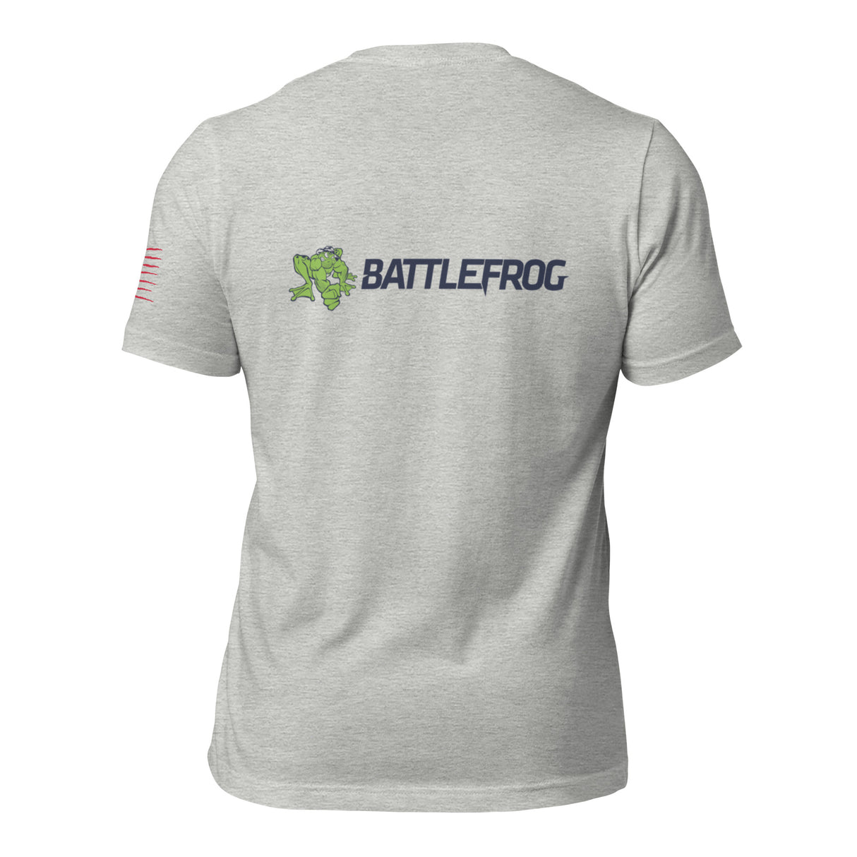 Men's T-Shirt with BattleFrog Tag - 100% Cotton - Soft & Flexible