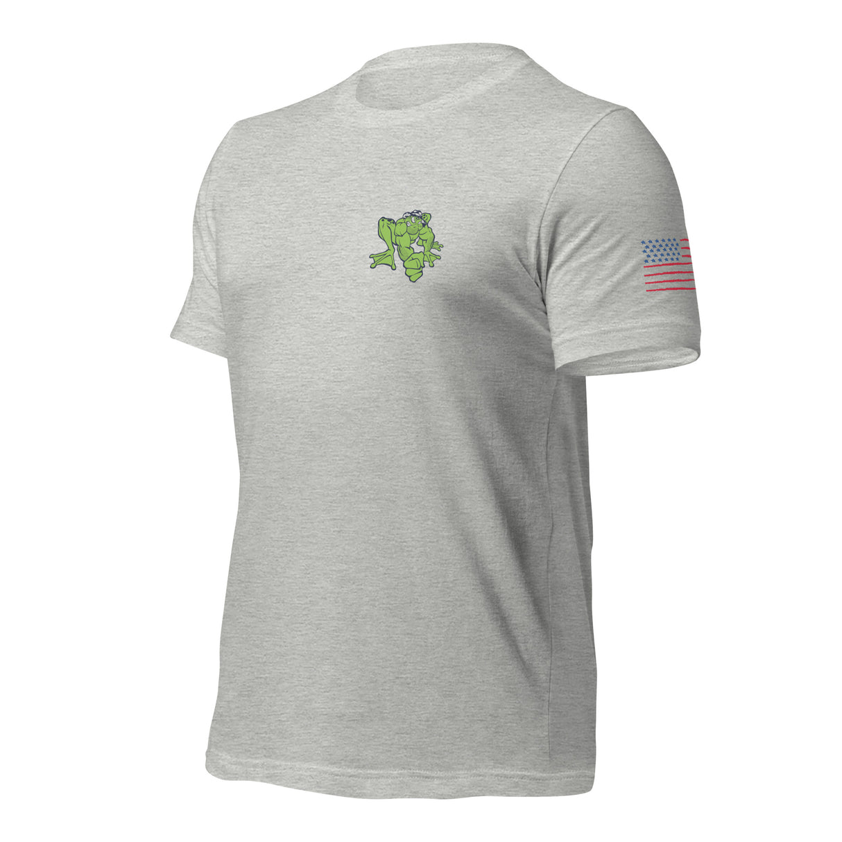 Men's T-Shirt with BattleFrog Tag - 100% Cotton - Soft & Flexible