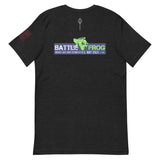 Men's  T-Shirt with Battlefrog Race Tag - 100% Cotton - Comfortable & Flatter