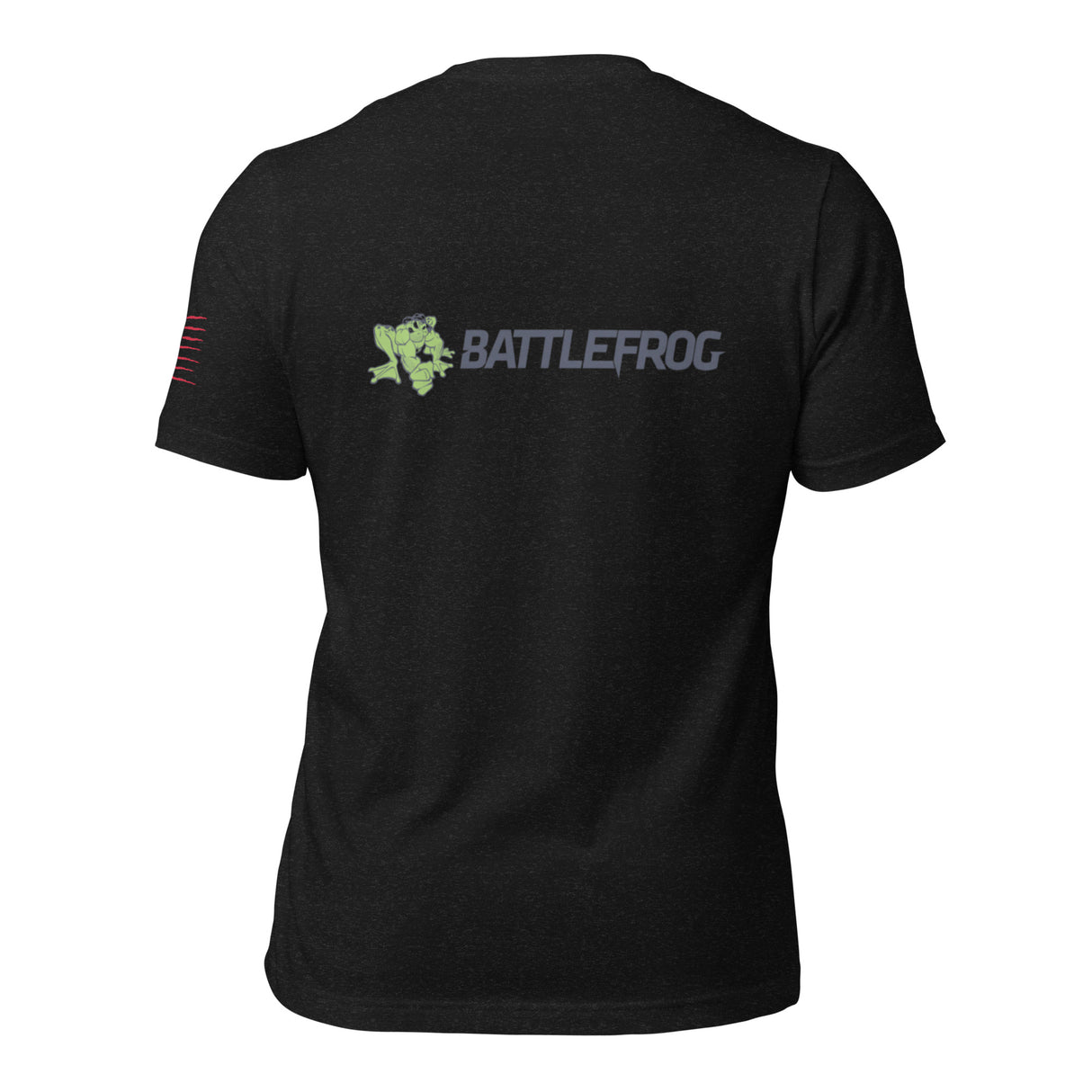 Men's T-Shirt with BattleFrog Tag - 100% Cotton - Soft & Flexible