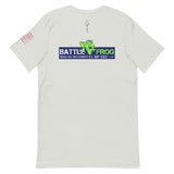 Men's  T-Shirt with Battlefrog Race Tag - 100% Cotton - Comfortable & Flatter