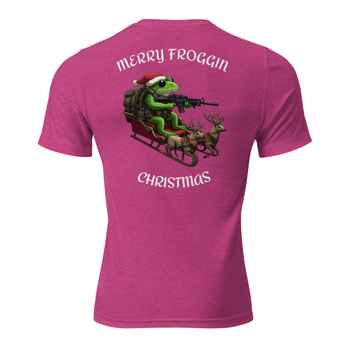 Christmas Frog Short sleeve t-shirt