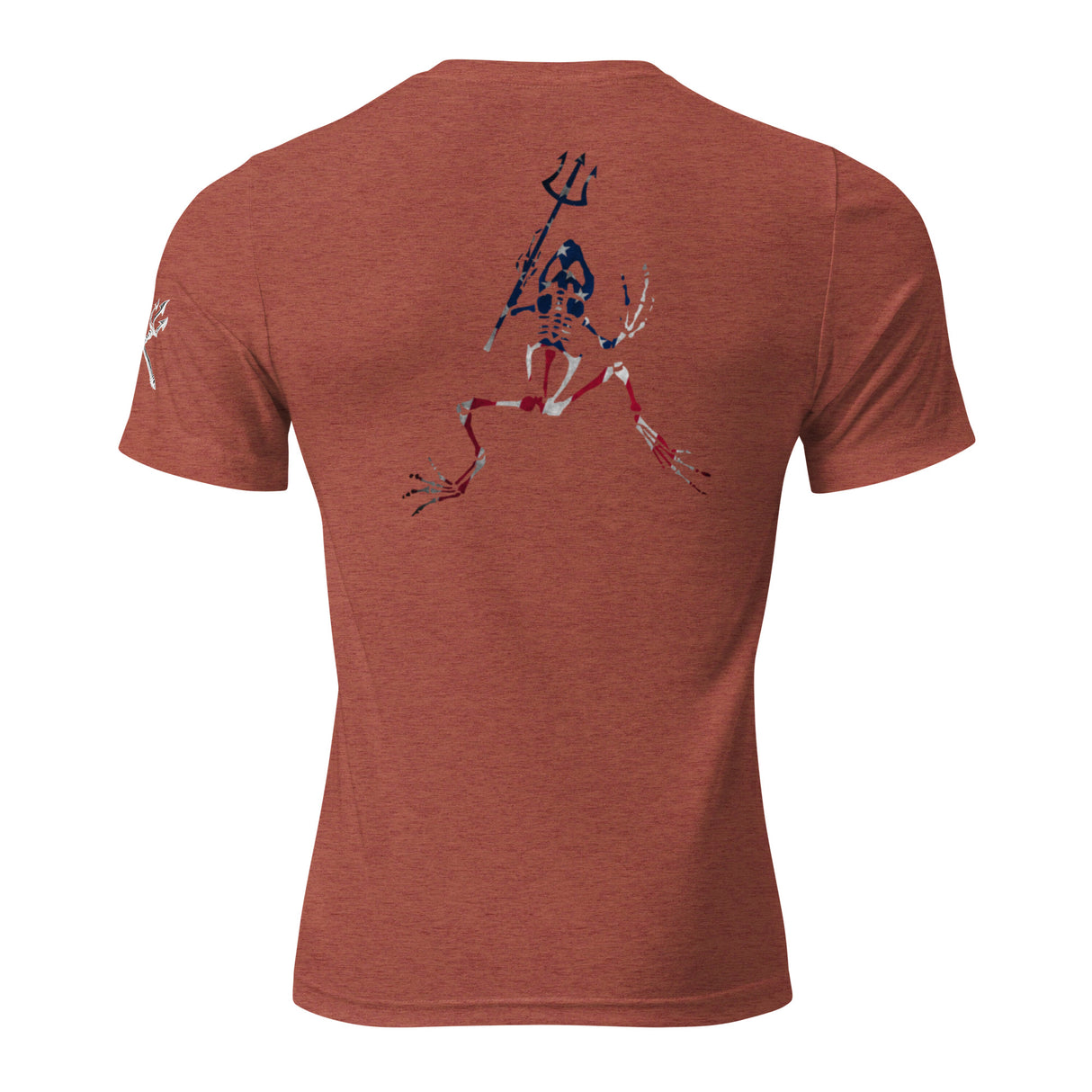 Patriotic Bone Frog with Feet Short sleeve t-shirt