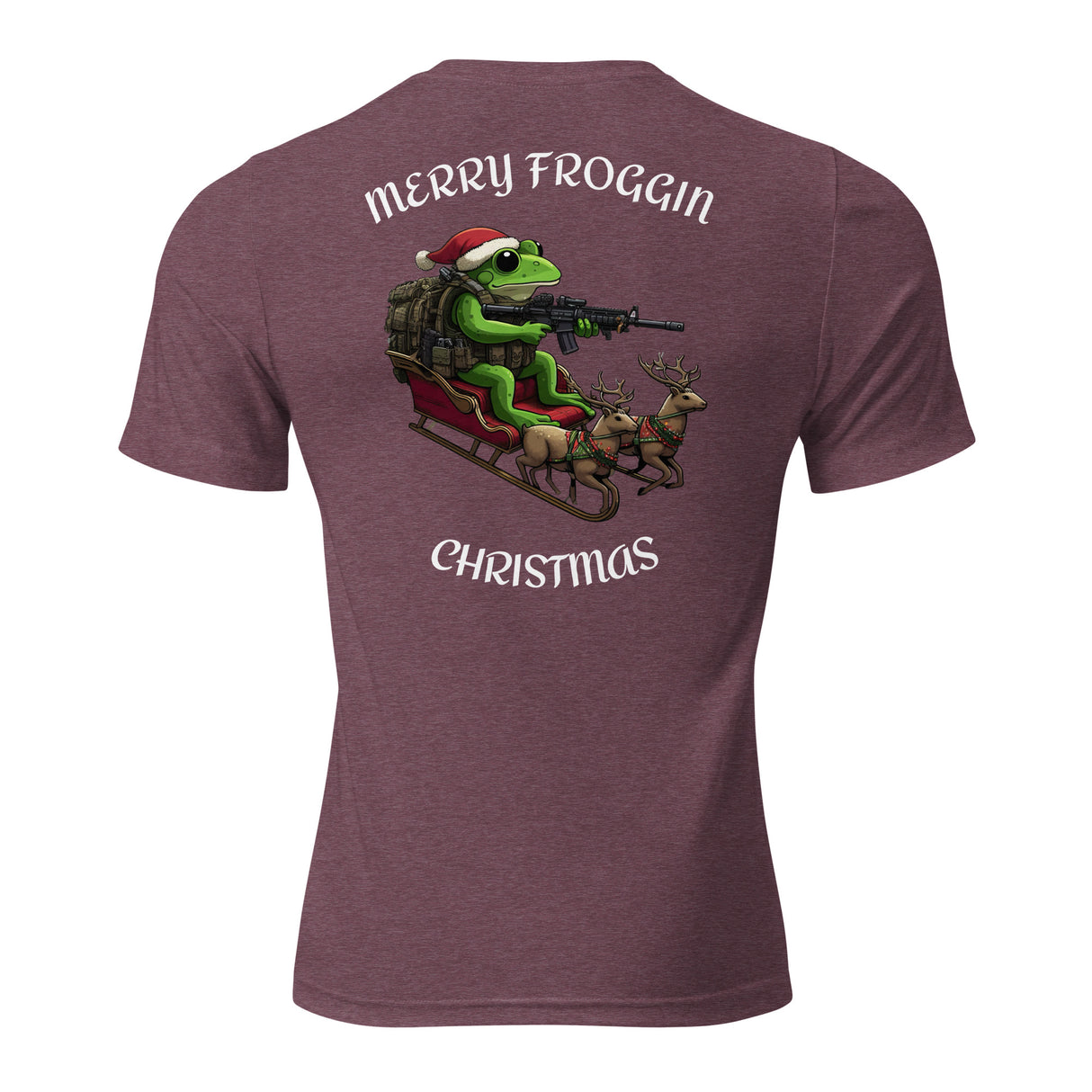 Christmas Frog Short sleeve t-shirt