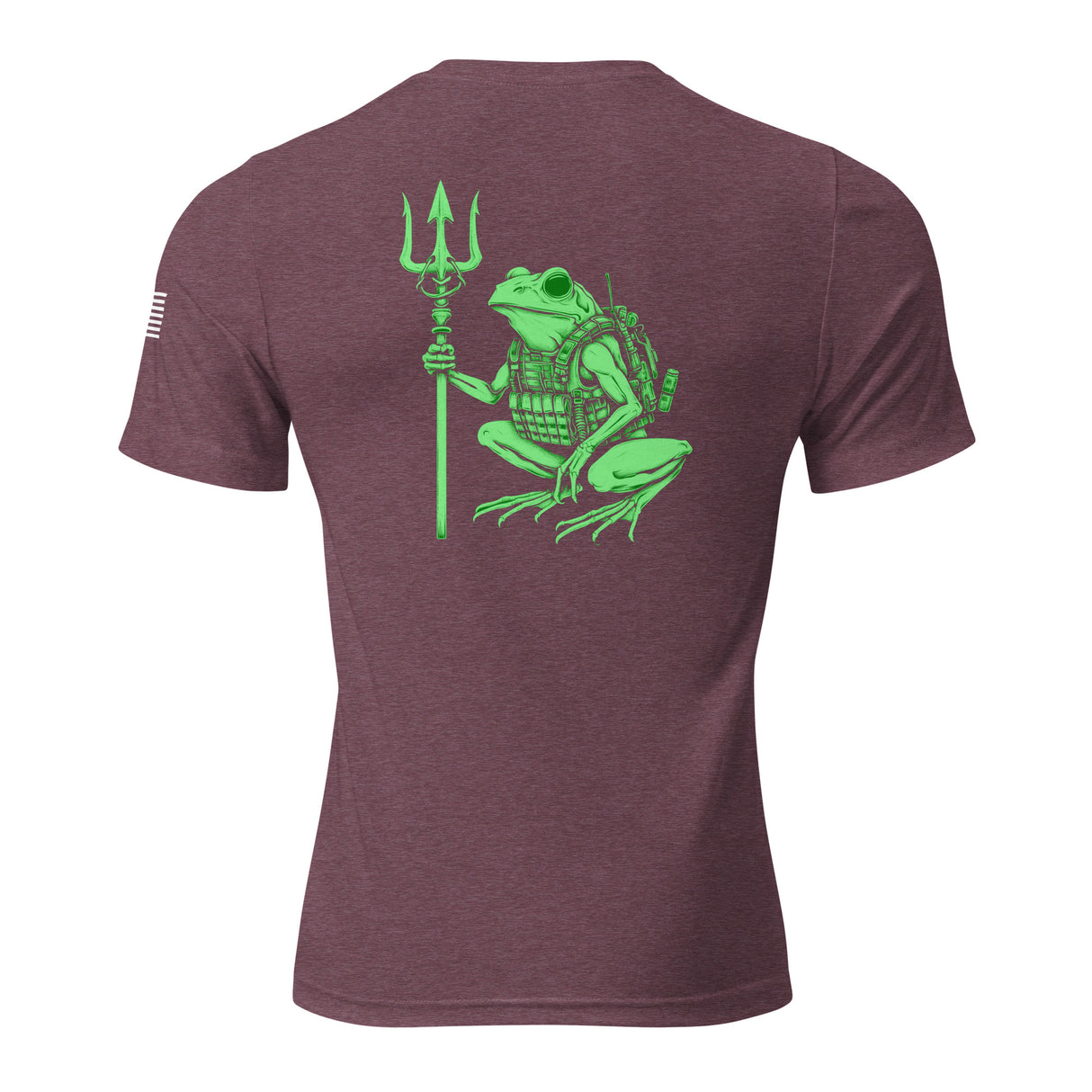 Neon Green Tac Frog Short sleeve t-shirt