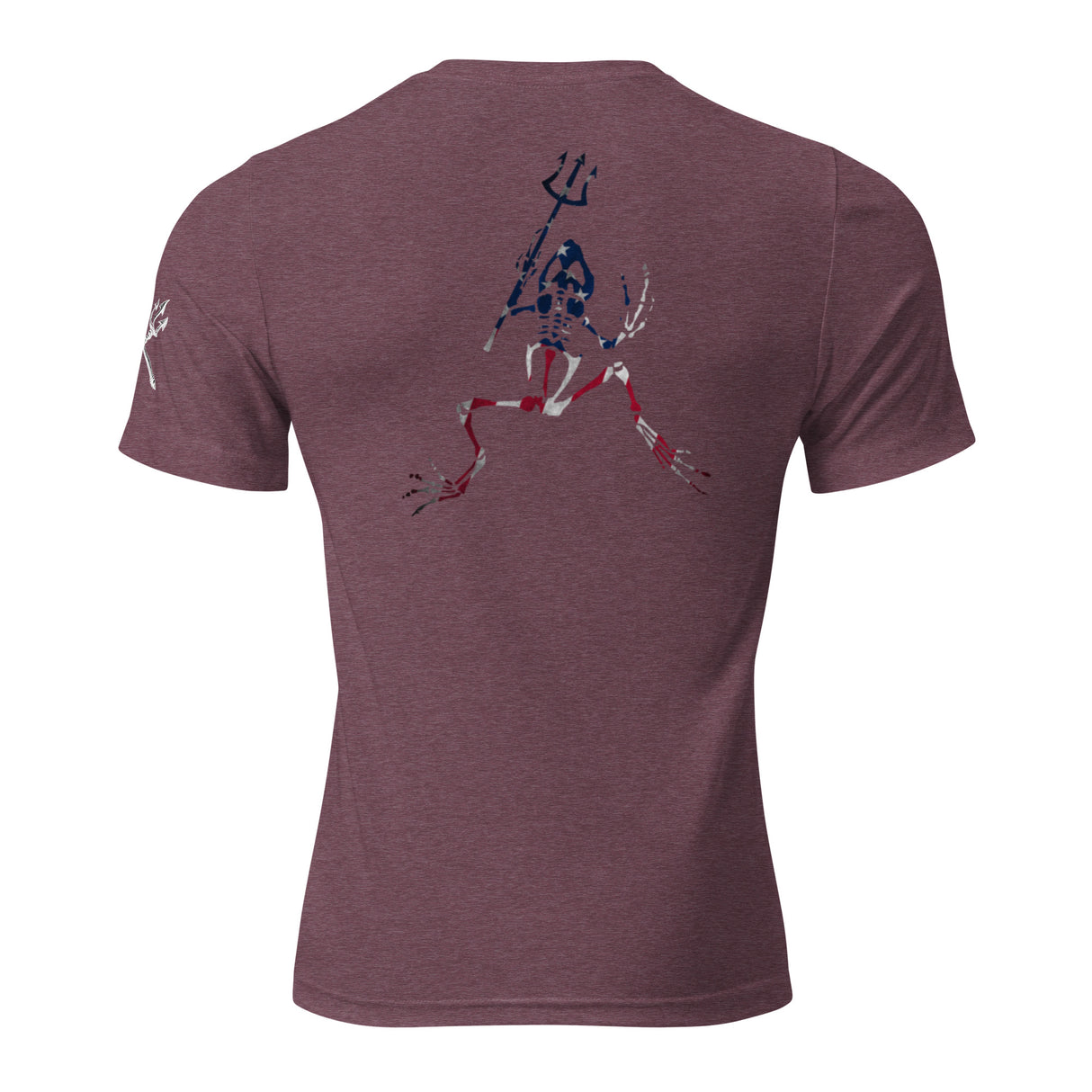 Patriotic Bone Frog with Feet Short sleeve t-shirt