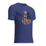 Patriot Frog Short sleeve t-shirt