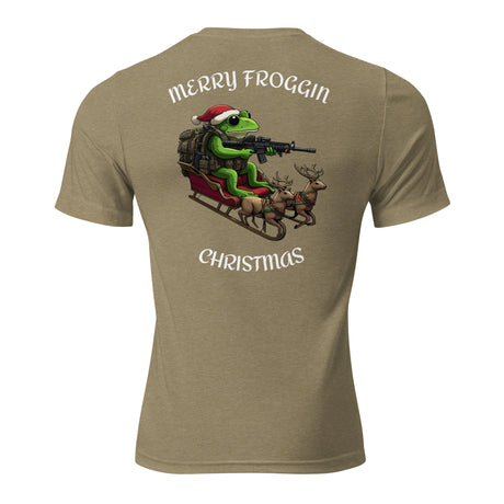 Christmas Frog Short sleeve t-shirt