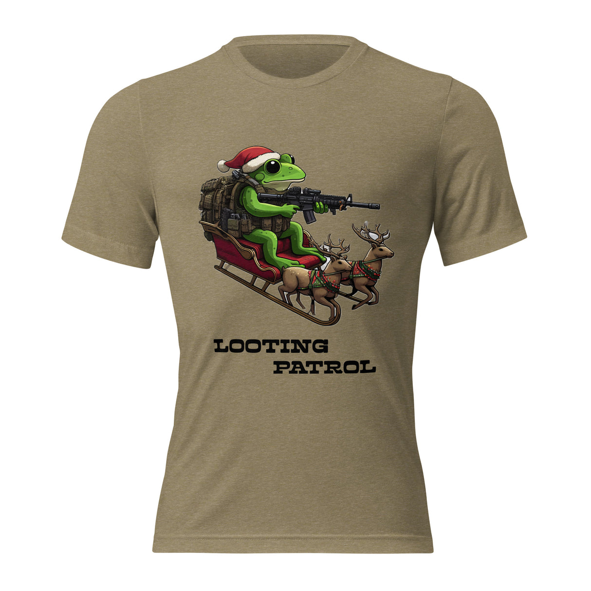 Christmas Looting Patrol Short sleeve t-shirt