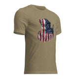 Patriot Frog Short sleeve t-shirt