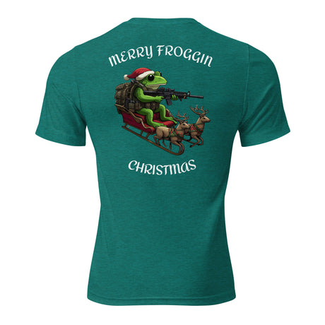 Christmas Frog Short sleeve t-shirt