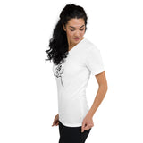 Women Bonefrog Short Sleeve V-Neck T-Shirt