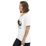 Christmas ANTI-Looting Patrol Women Short Sleeve V-Neck T-Shirt